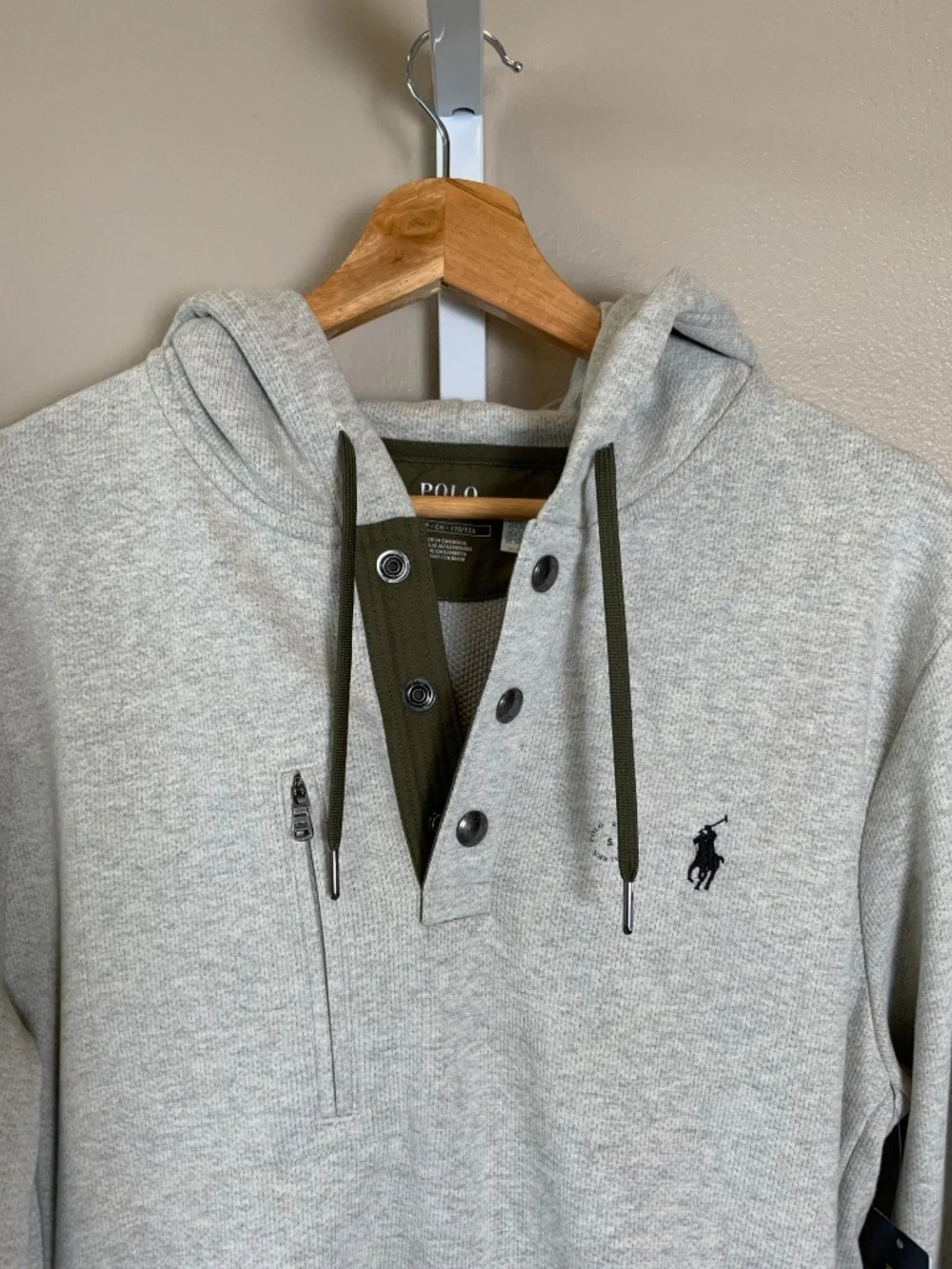 POLO Ralph Lauren Expedition Cotton Blend Terry Hoodie